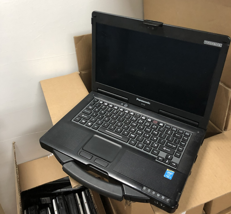 阿科特包揽国内多个品牌4S店IT资产回收处置松下三防CF-53 CF-54为主！