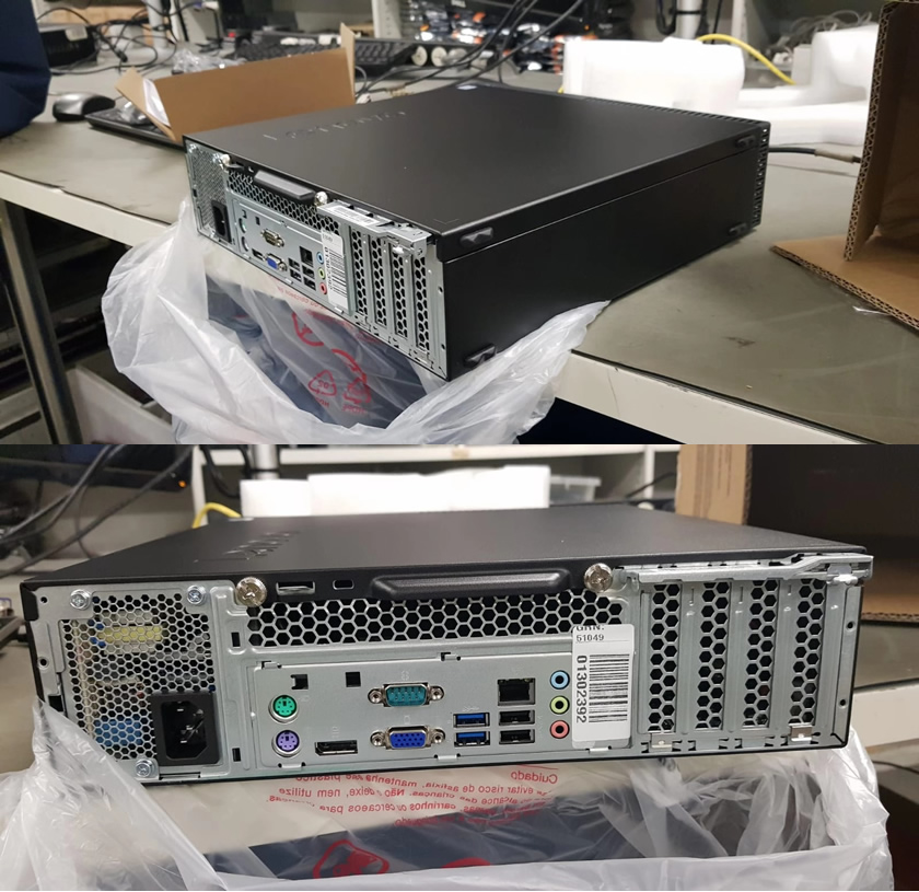 AUKTE香港仓库处理一批开箱Thinkpad M700主机六代处理器